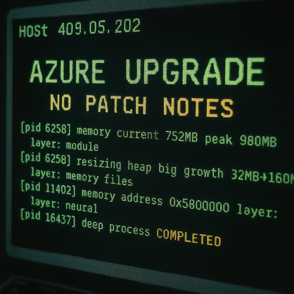 The silence in the patch notes