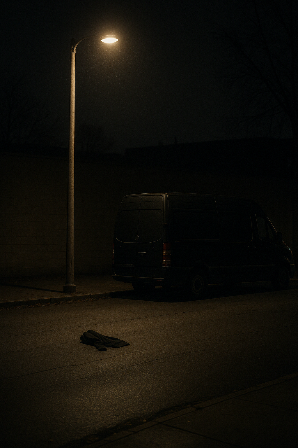 The van full of silence