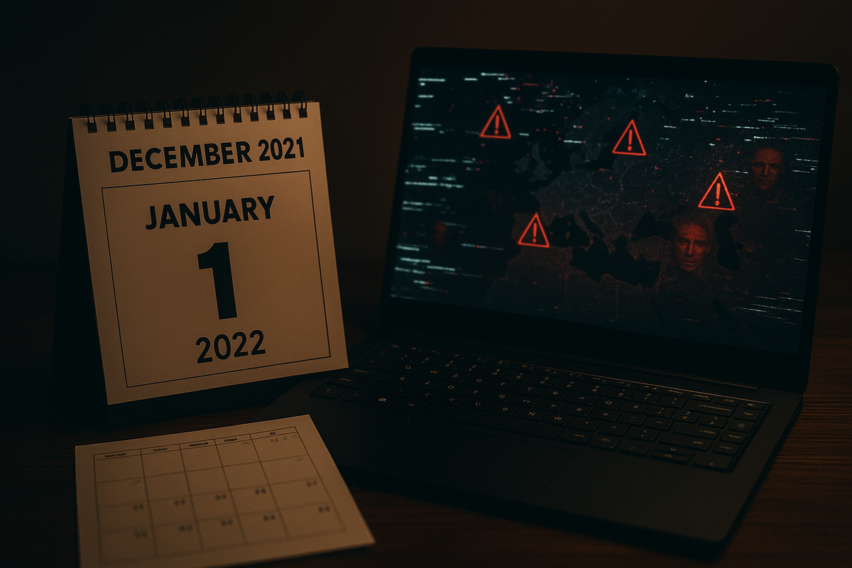 A year ends, a war begins