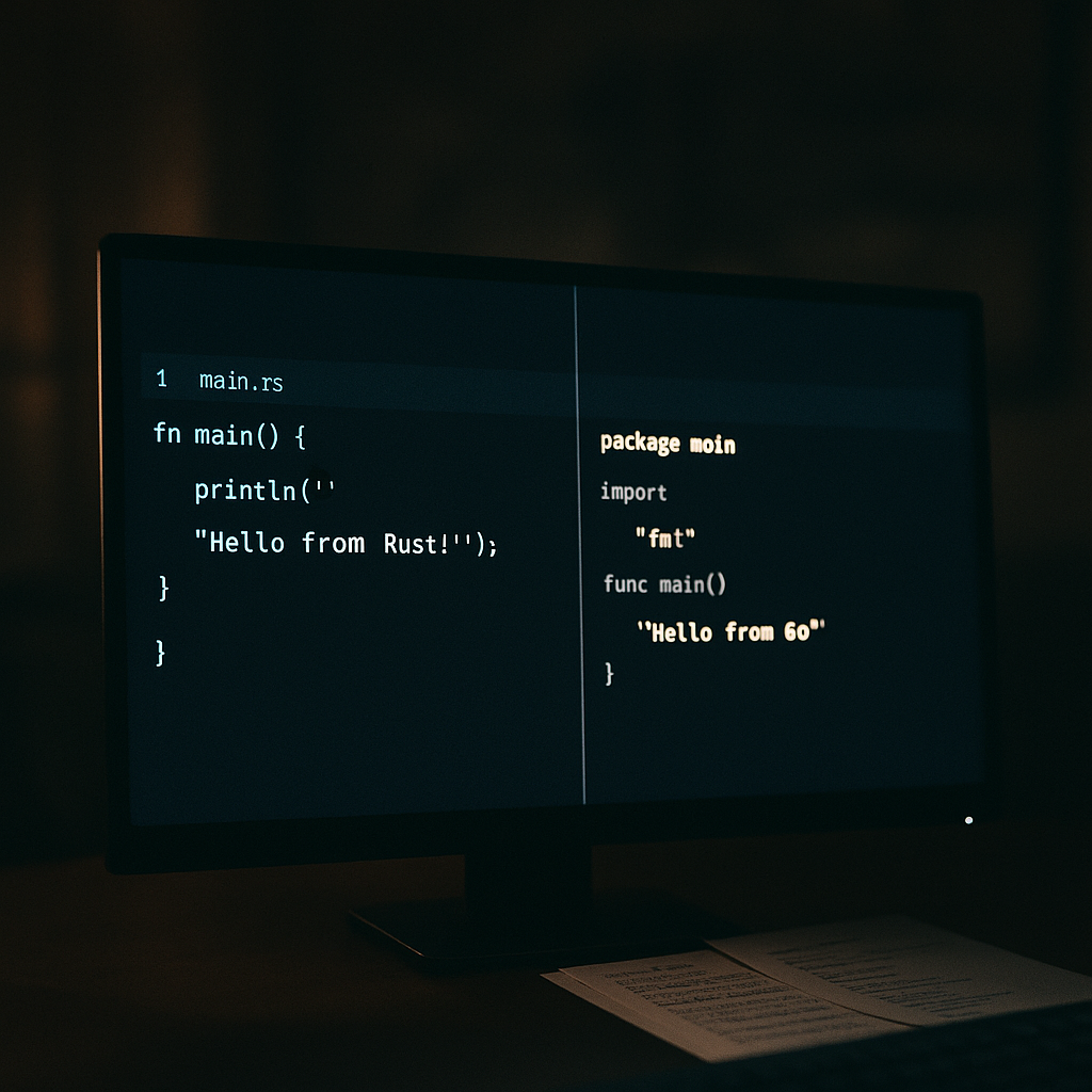 Rust, Go, and doubt