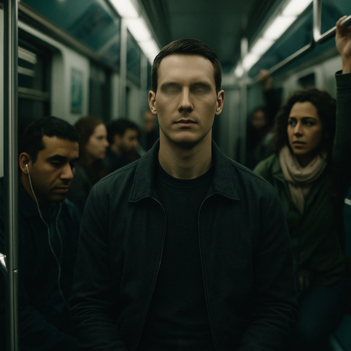 The man in the subway