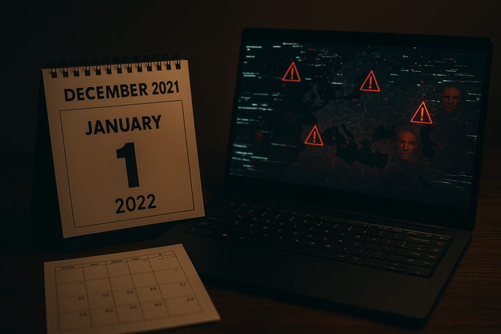 A year ends, a war begins