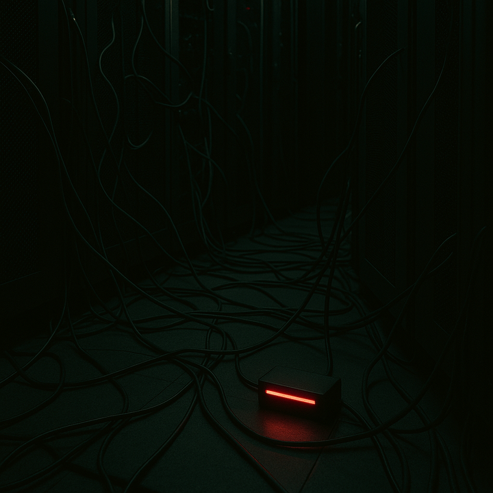 Wires in the dark