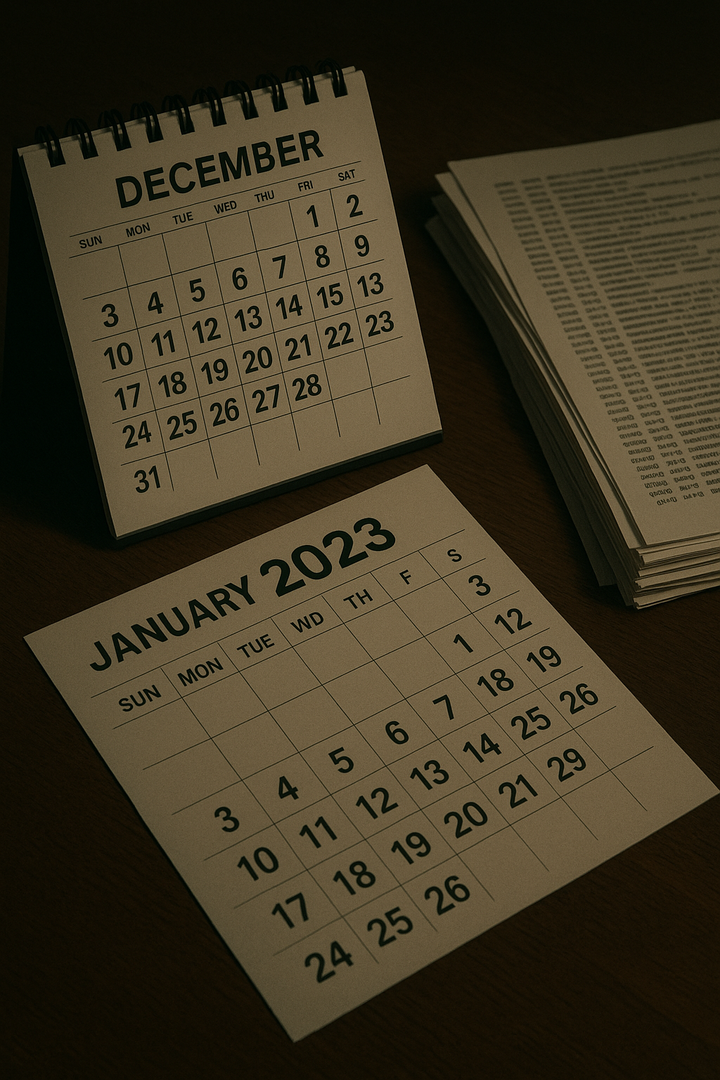 Year’s end